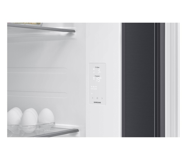 Lodówka Samsung RS80F64KEFEO No Frost 178,4cm Grafitowa Stal Auto Open Kostkarka AI 640L - 1337812 - zdjęcie 8
